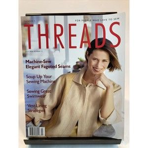 Taunton's Threads Magazine July 1998 #77 See Pics for Articles